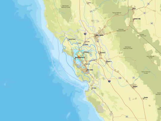 Trzęsienie ziemi o magnitudzie 4,3 w rejonie zatoki San Francisco
