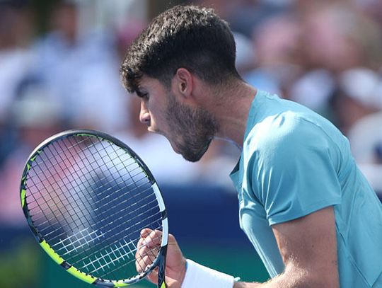 Turniej ATP w Cincinnati - krecz Sinnera, tytuł dla Alcaraza