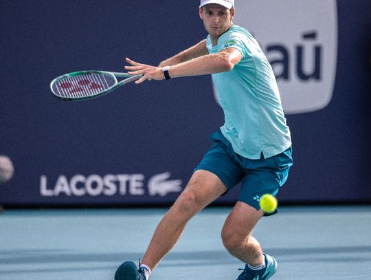 Turniej ATP w Miami - Hurkacz przegrał z Dimitrowem w 1/8 finału