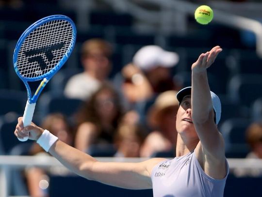 Turniej WTA w Cincinnati - awans Świątek do trzeciej rundy
