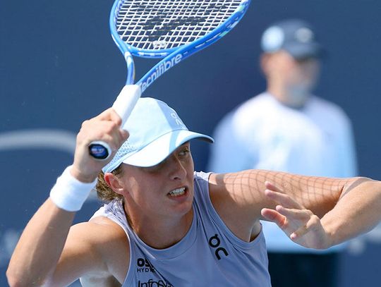 Turniej WTA w Cincinnati - Iga Świątek w ćwierćfinale