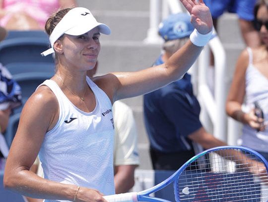 Turniej WTA w Cincinnati - Linette wyeliminowała Pegulę i zagra w 1/8 finału