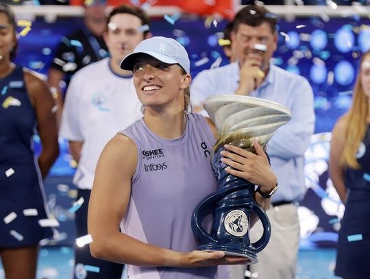 Turniej WTA w Cincinnati - tytuł dla Igi Świątek