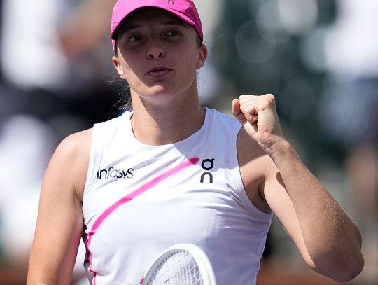 Turniej WTA w Indian Wells - awans Świątek, Noskova bez szans