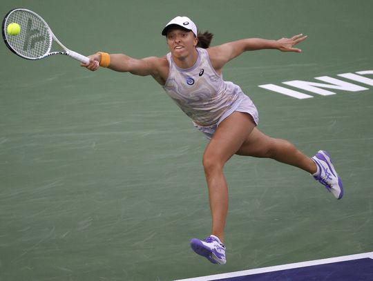 Turniej WTA w Indian Wells - Iga Świątek odpadła w półfinale. Rybakina poza zasięgiem