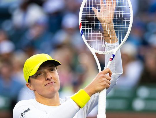 Turniej WTA w Indian Wells - Świątek nie dała szans Jastremskiej