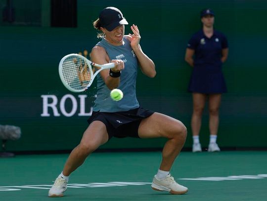 Turniej WTA w Indian Wells - Świątek odpadła w ćwierćfinale i straci pozycję wiceliderki