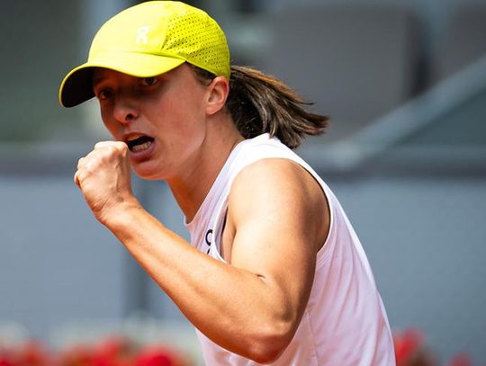 Turniej WTA w Madrycie - Świątek: dzisiejszy mecz daje poczucie, że można wyjść z każdych tarapatów