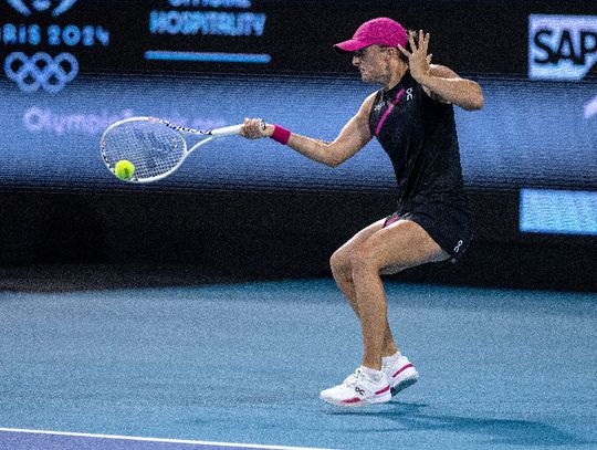 Turniej WTA w Miami - Świątek: musiałam sobie poradzić z brakiem kontroli