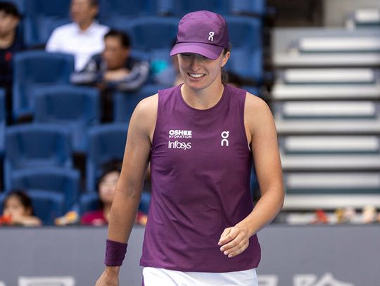Turniej WTA w Pekinie — Świątek awansowała do 1/4 finału