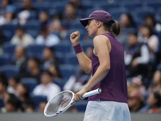 Turniej WTA w Pekinie — Świątek awansowała do trzeciej rundy