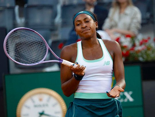 Turniej WTA w Rzymie - Gauff w półfinale