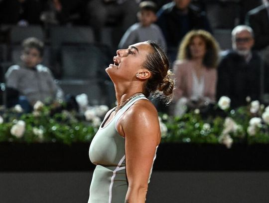 Turniej WTA w Rzymie - niespodziewana porażka Sabalenki w 3. rundzie