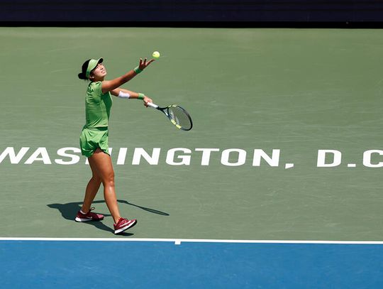 Turniej WTA w Waszyngtonie - pierwszy tytuł Eali