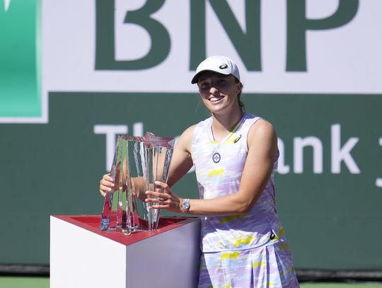 Turnieje WTA i ATP w Indian Wells - przed Świątek bardzo trudne zadanie