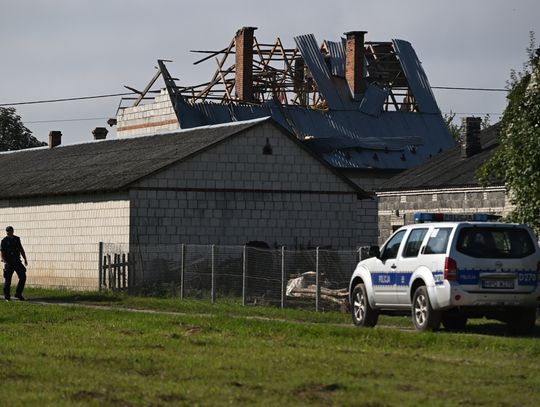 Tusk: cała odpowiedzialność za uszkodzenia domu w Wyrykach spada na Rosję