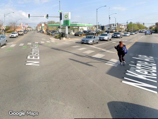 Ucieczka kierowcy po śmiertelnym wypadku na Elston w Chicago