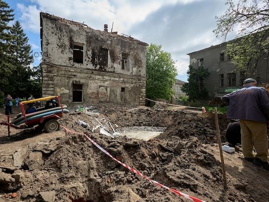 Ukraina. Rosyjskie drony zaatakowały Charków, ranne zostały cztery osoby.