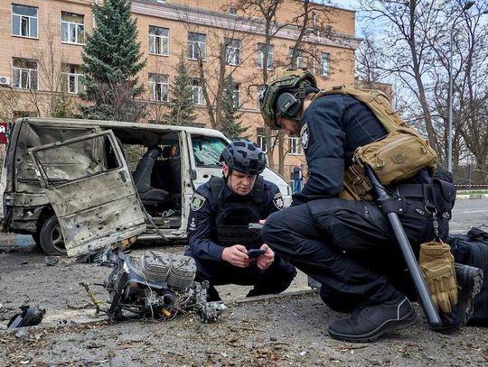 Ukraina. Szef MSZ: Rosja zaatakowała, używając prawie 500 dronów i rakiet