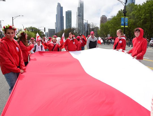 Ulicami Chicago przeszła Parada 3 Maja