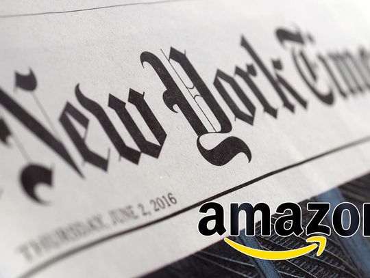 Umowa z "NYT" pozwoli Amazonowi korzystać z treści dziennika do rozwijania technologii AI
