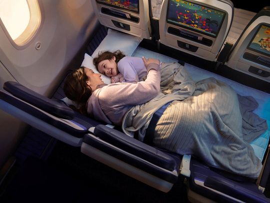 United Airlines zapowiada „Relax Row” – nową opcję na długie podróże (WIDEO)