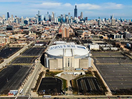 United Center lokalem wyborczym