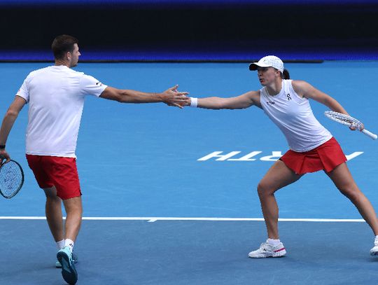 United Cup - Świątek przed półfinałem: chcemy osiągnąć więcej niż rok temu