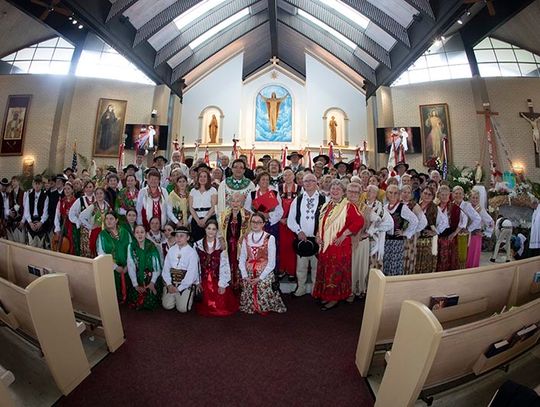 Uroczysta Msza Podhalańska w kościele św. Faustyny Kowalskiej