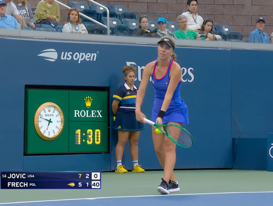 US Open - Fręch odpadła w pierwszej rundzie