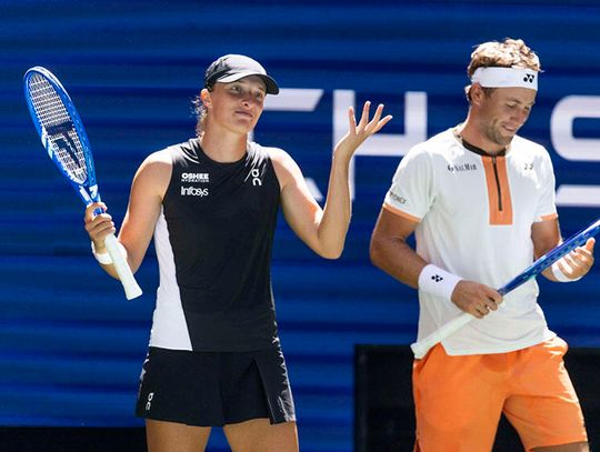 US Open - Świątek i Ruud w półfinale miksta
