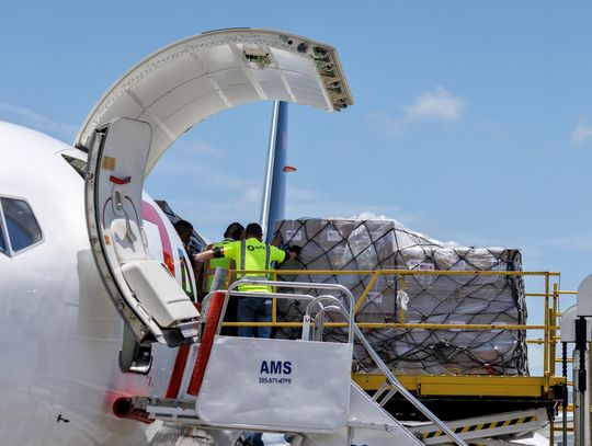 USA wysłały na Kubę transport z pomocą humanitarną o wartości 60 mln dolarów