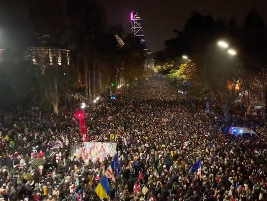 USA zawieszają umowę o partnerstwie strategicznym z Gruzją (WIDEO)