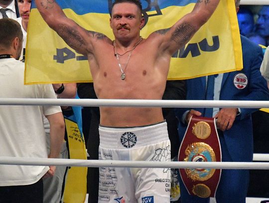 Usyk chce walczyć z Furym w lutym 2024