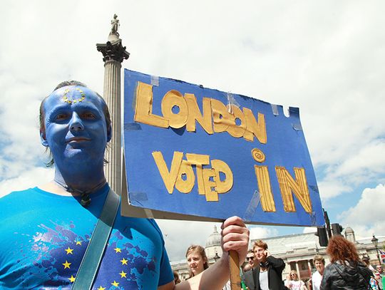 W.Brytania. Tysiące mieszkańców Londynu protestowały przeciw Brexitowi (ZOBACZ ZDJĘCIA)