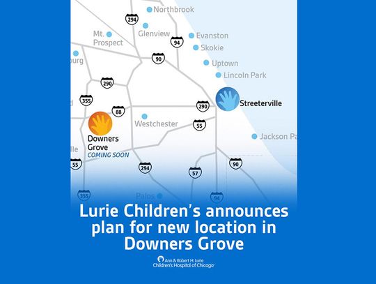 W Downers Grove powstanie szpital dziecięcy Lurie