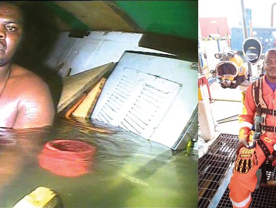 W kieszeni powietrza