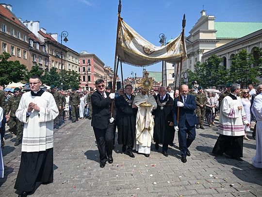 W Kościele katolickim w czwartek uroczystość Bożego Ciała