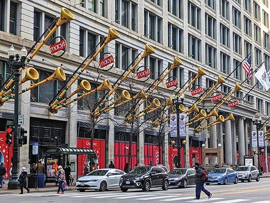 W Macy’s na State Street już jest świątecznie