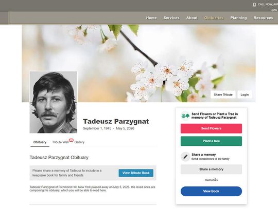 W Nowym Jorku zmarł polski rzeźbiarz Tadeusz Parzygnat