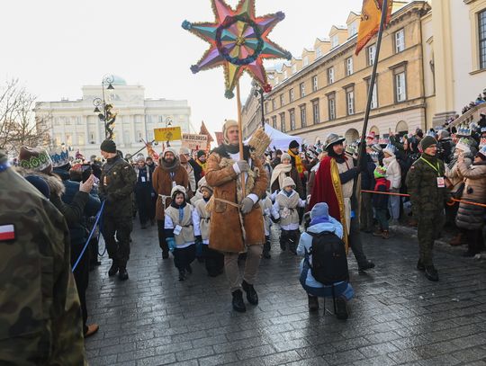 W orszaku Trzech Króli w Warszawie uczestniczył prezydent RP wraz z małżonką