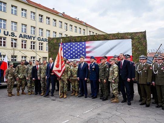 W Poznaniu ustanowiono pierwszy stały garnizon USA