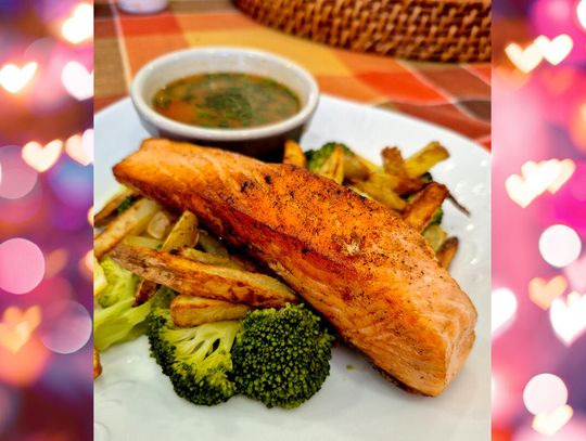 Walentynkowy łosoś