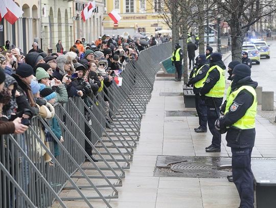 Warszawa. 27 zatrzymanych przez policję podczas wizyty prezydenta Bidena