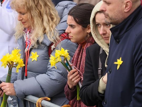 Warszawa. Akcja Żonkile 2023 w 80. rocznicę wybuchu powstania w getcie warszawskim