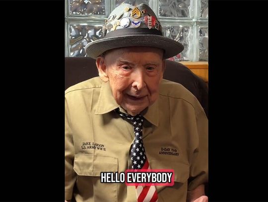 Weteran II wojny światowej i gwiazda TikToka „Papa Jake” zmarł w wieku 102 lat