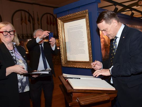 Wicepremier RP Radosław Sikorski spotkał się z Polonią w Chicago