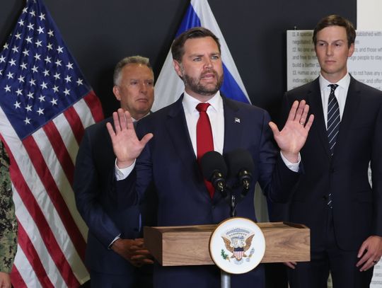 Wiceprezydent USA: rozbrojenie Hamasu będzie trudnym zadaniem