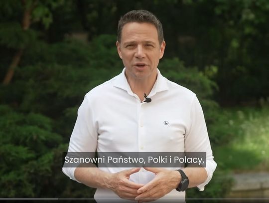 (WIDEO) Trzaskowski dziękuje wyborcom za wsparcie i mobilizuje do dalszego działania