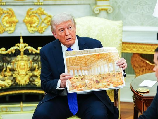 Wielka sala balowa w Białym Domu złości część społeczeństwa; jej budowa ruszyła